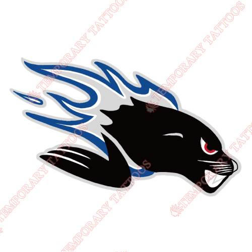 Saint John Sea Dogs Customize Temporary Tattoos Stickers NO.7465